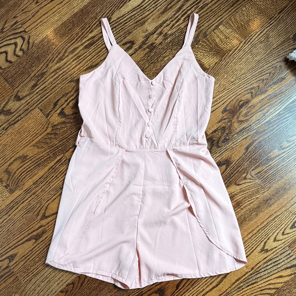 Elegant Pink Sleeveless Dress